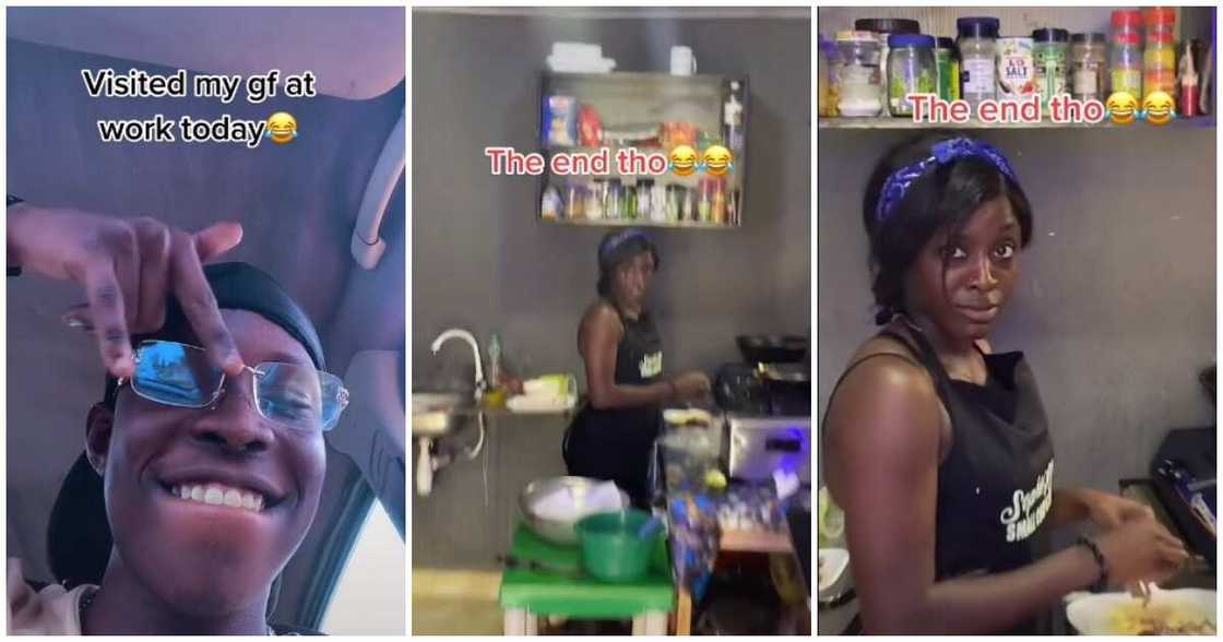 Slap, boyfriend, girlfriend, work, visits Slap, boyfriend, girlfriend, work, visits