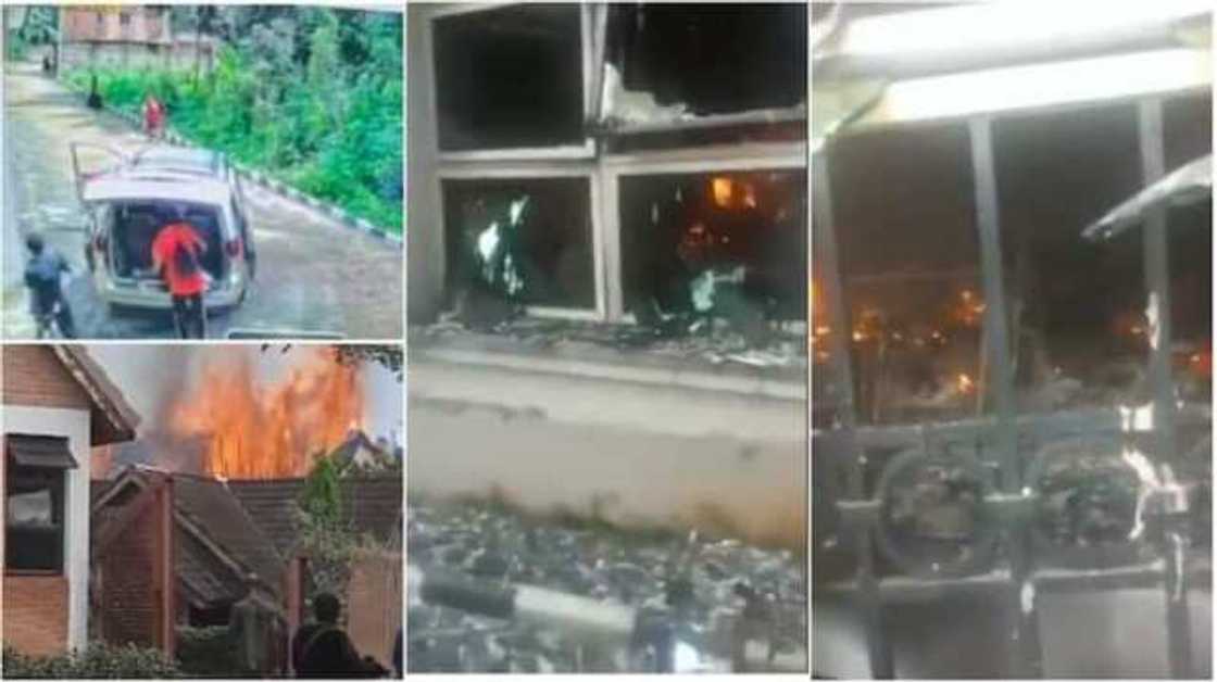 Da dumi-dumi: 'Yan bindiga sun kona gidan hadimin gwamnan jihar Legas Da dumi-dumi: 'Yan bindiga sun kona gidan hadimin gwamnan jihar Legas