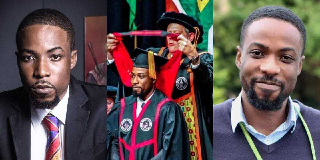 Meet the First-class graduate rejected by Ghana School of Law becomes Doctor of Law Meet the First-class graduate rejected by Ghana School of Law becomes Doctor of Law