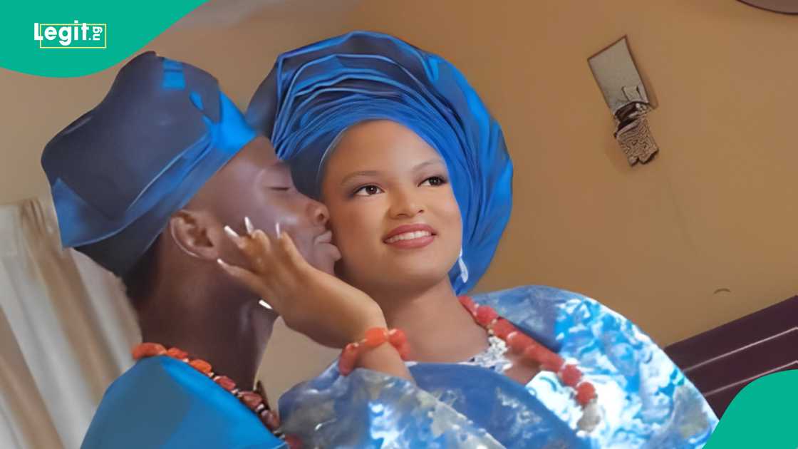 Lady who wedded pastor shares funny thing he did when asked to peck her Lady who wedded pastor shares funny thing he did when asked to peck her