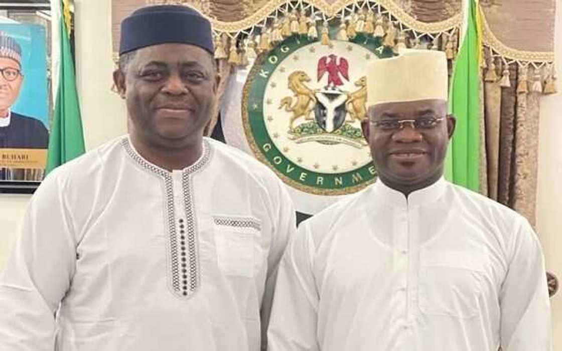 Yahaya Bello: Abin ya sa har yanzu ba a ga ‘danuwana’ Femi Fani-Kayode a APC ba Yahaya Bello: Abin ya sa har yanzu ba a ga ‘danuwana’ Femi Fani-Kayode a APC ba