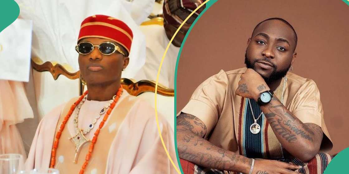 Wizkid shades Davido's song