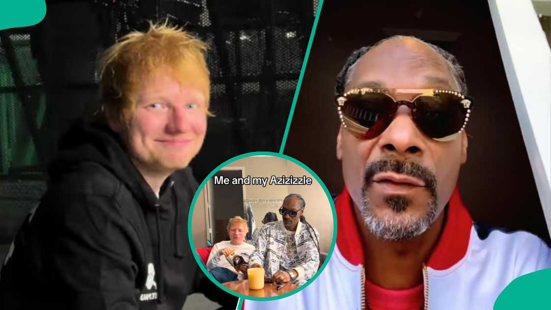 Ed Sheeran shares how he lost his sight the last time he smoked with Snoop Dogg. Ed Sheeran shares how he lost his sight the last time he smoked with Snoop Dogg.