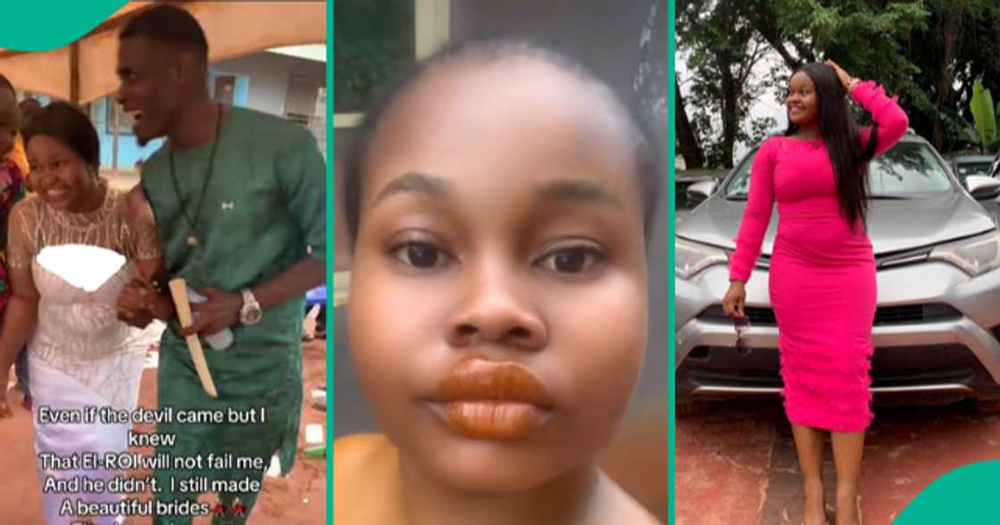 Bride narrates how her face and hands began swelling during her traditional wedding period. Bride narrates how her face and hands began swelling during her traditional wedding period.