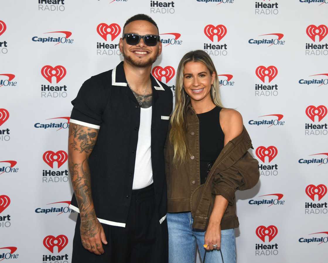 Kane Brown and Katelyn Jae Brown attend KIIS FM's iHeartRadio Jingle Ball 2024