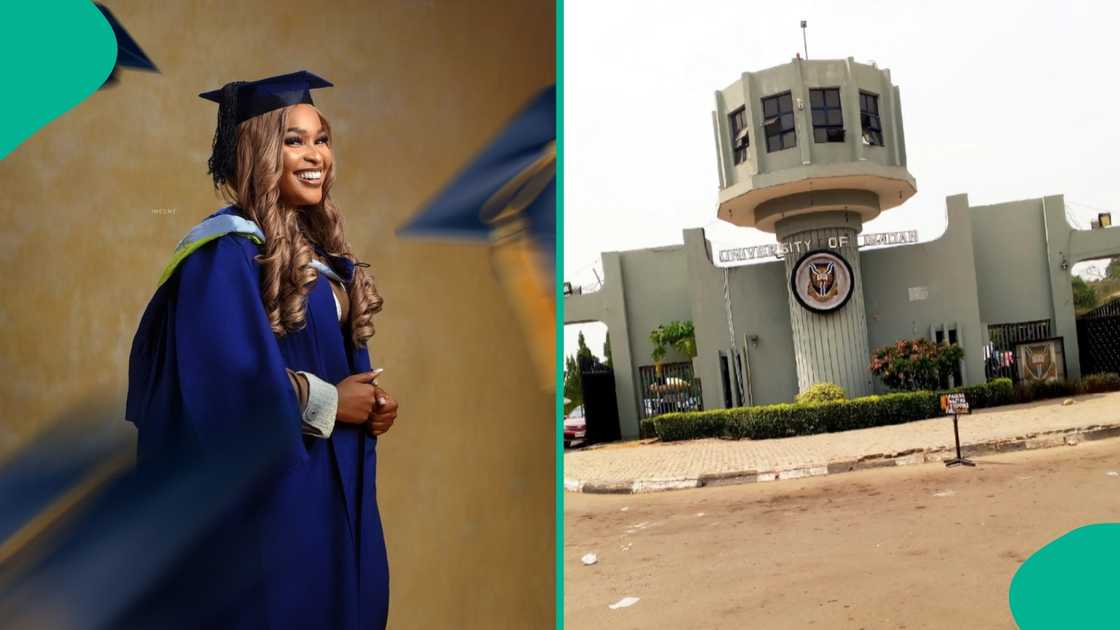 A first class graduate from the University of Ibadan celebrated earning first class honours and becoming best graduate despite heartbreaking family losses