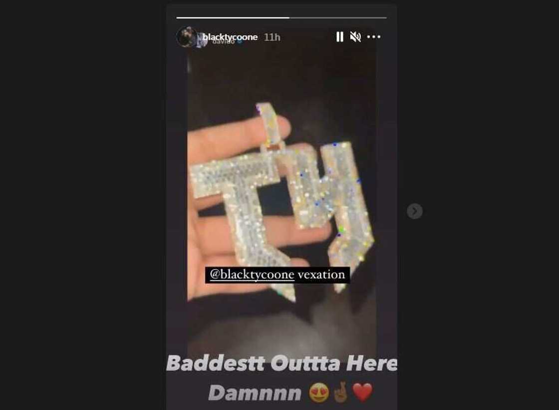 Brother’s Keeper: Davido Splashes Millions on ‘Blinding’ Customised Jewellery for Right Hand Man Black Tycoone Brother’s Keeper: Davido Splashes Millions on ‘Blinding’ Customised Jewellery for Right Hand Man Black Tycoone