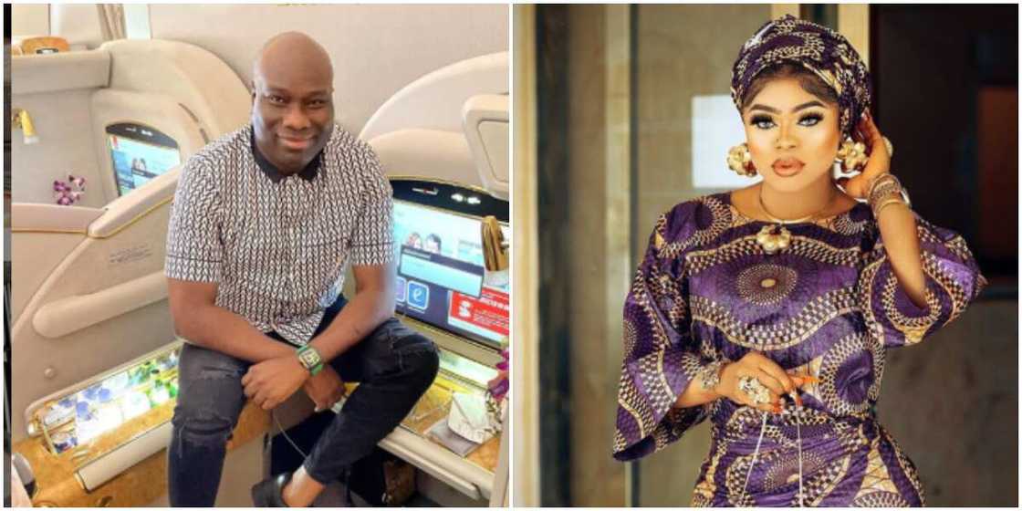 Mompha and Bobrisky Mompha and Bobrisky