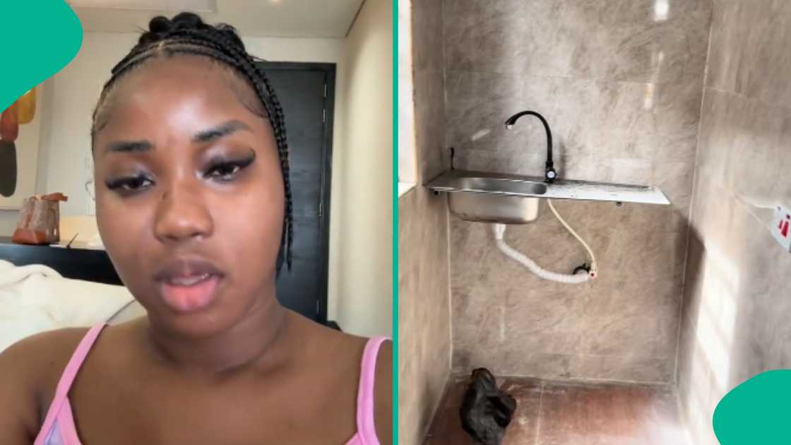 Lady shares video of apartment she saw in Lagos. Lady shares video of apartment she saw in Lagos.