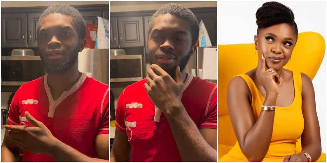 Omoni Oboli's son. Omoni Oboli teaches son pidgin English, Omoni Oboli