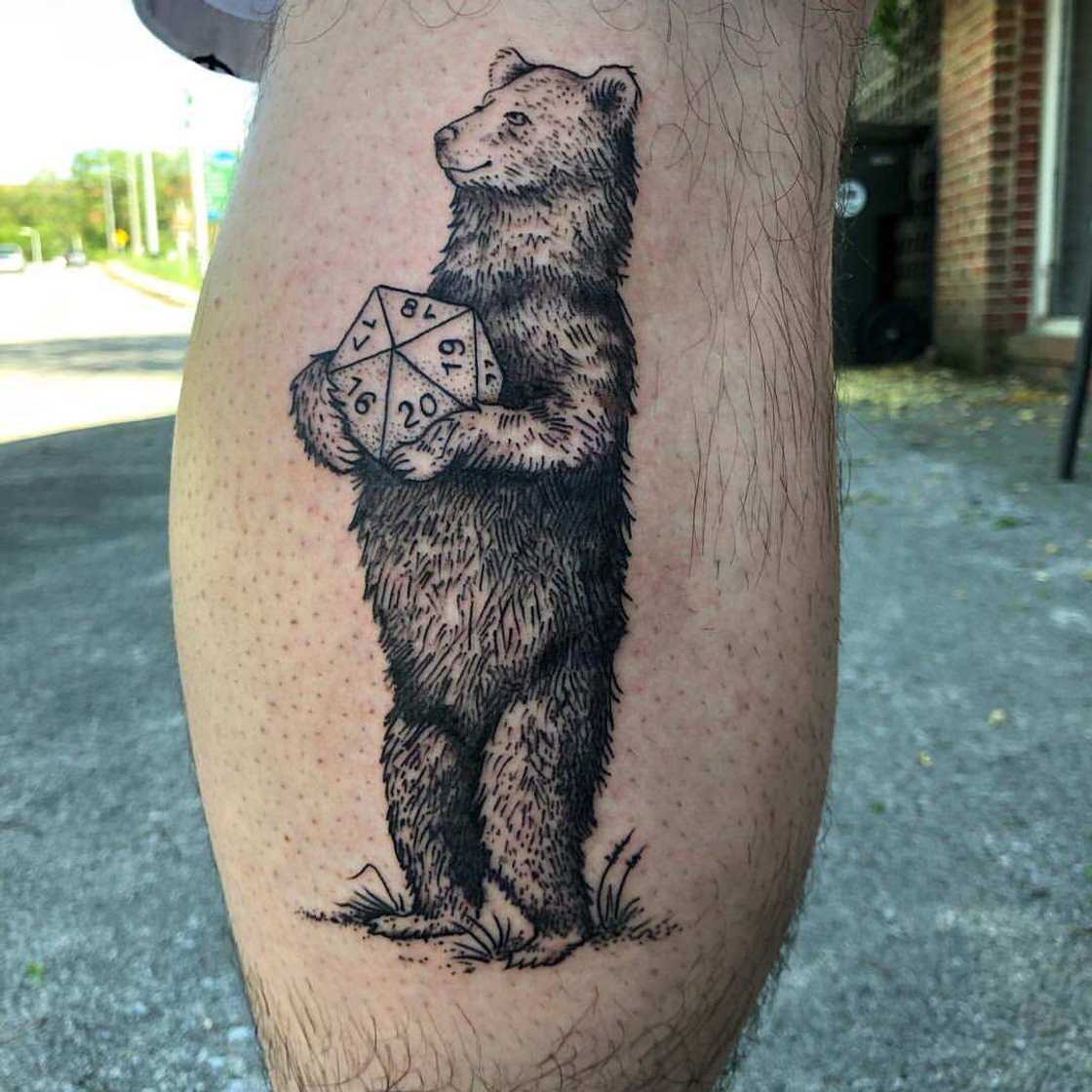 bear tattoo bear tattoo