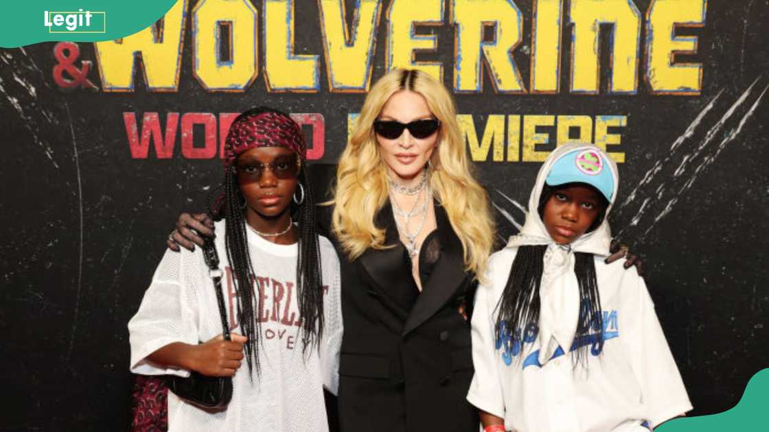 Estere, Madonna, and Stella at the David H. Koch Theatre