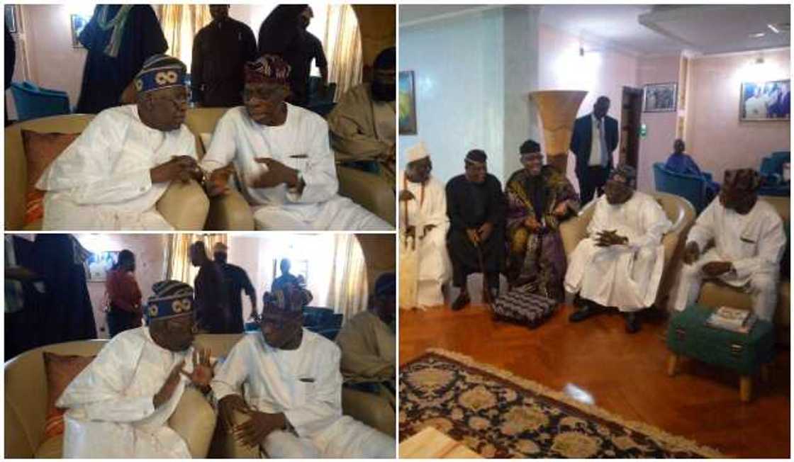 Tinubu, Obasanjo Tinubu, Obasanjo