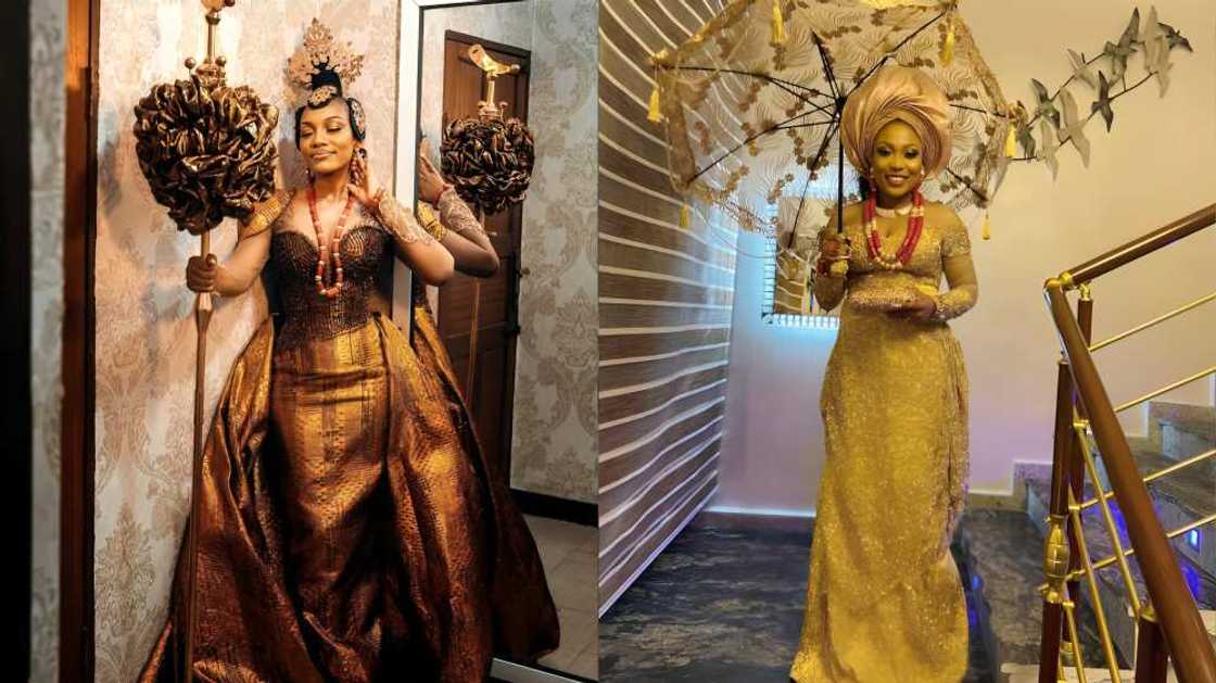 Classy Ibibio traditional women attires Classy Ibibio traditional women attires