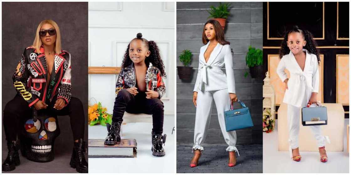 Photos of Mercy Eke and Jasmine. Photos of Mercy Eke and Jasmine.