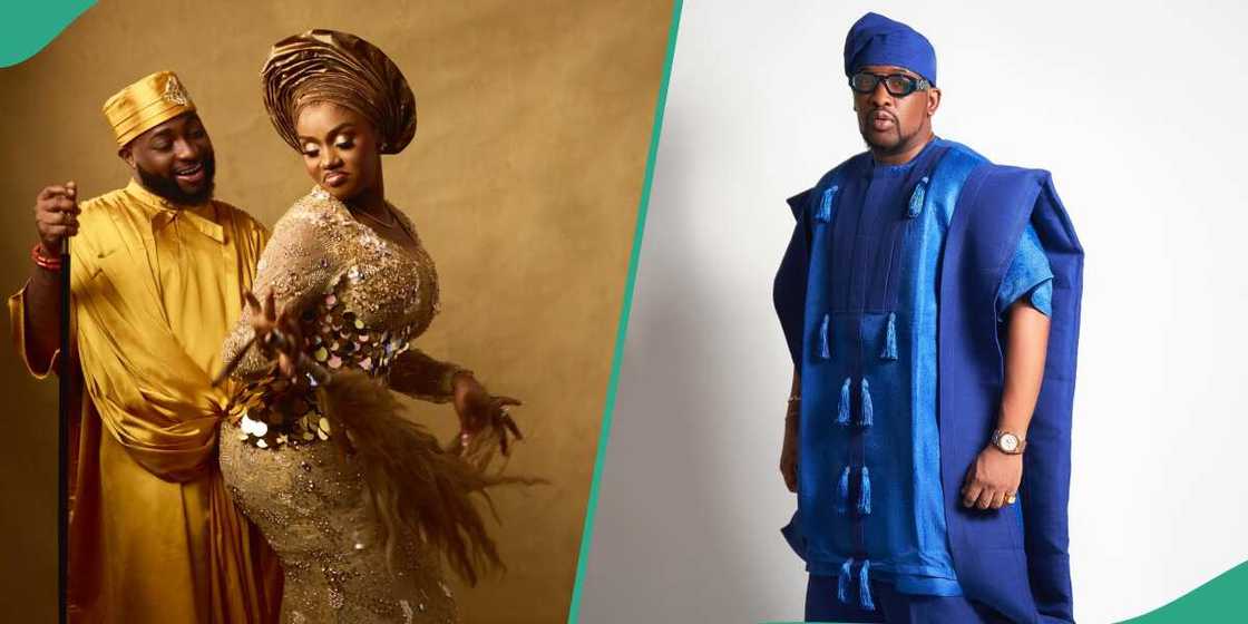 Davido, Chioma, and Dotun rock elegant outfits Davido, Chioma, and Dotun rock elegant outfits