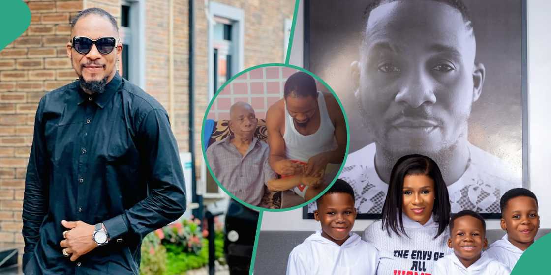 Late Jnr Pope loses father, actor's widow shares sad news Late Jnr Pope loses father, actor's widow shares sad news