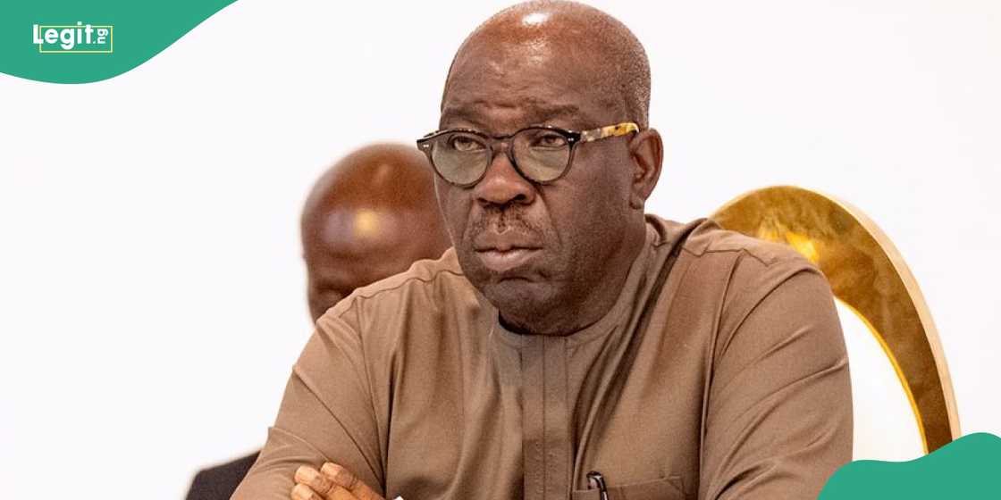 Godwin Obaseki speaks as INEC announces APC as winner of Edo governorship election Godwin Obaseki speaks as INEC announces APC as winner of Edo governorship election