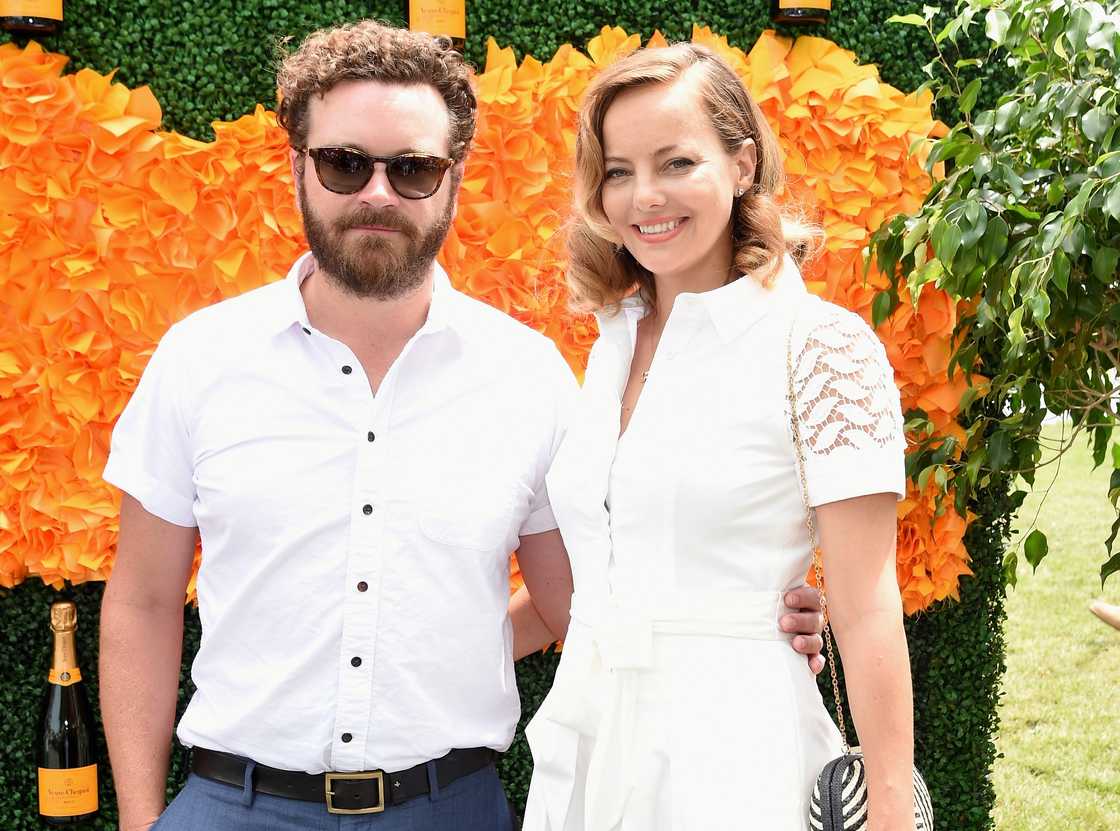 Danny Masterson and Bijou Phillips pose together Danny Masterson and Bijou Phillips pose together