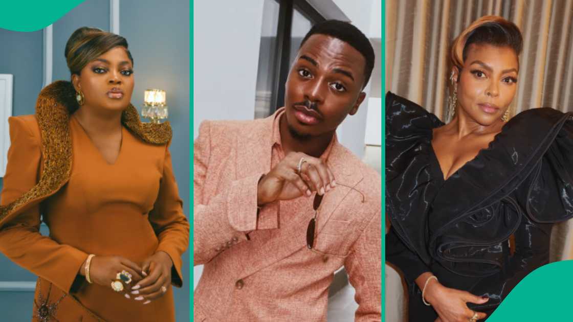 Enioluwa reacts to fans comparing Funke Akindele and Taraji P Henson. Enioluwa reacts to fans comparing Funke Akindele and Taraji P Henson.