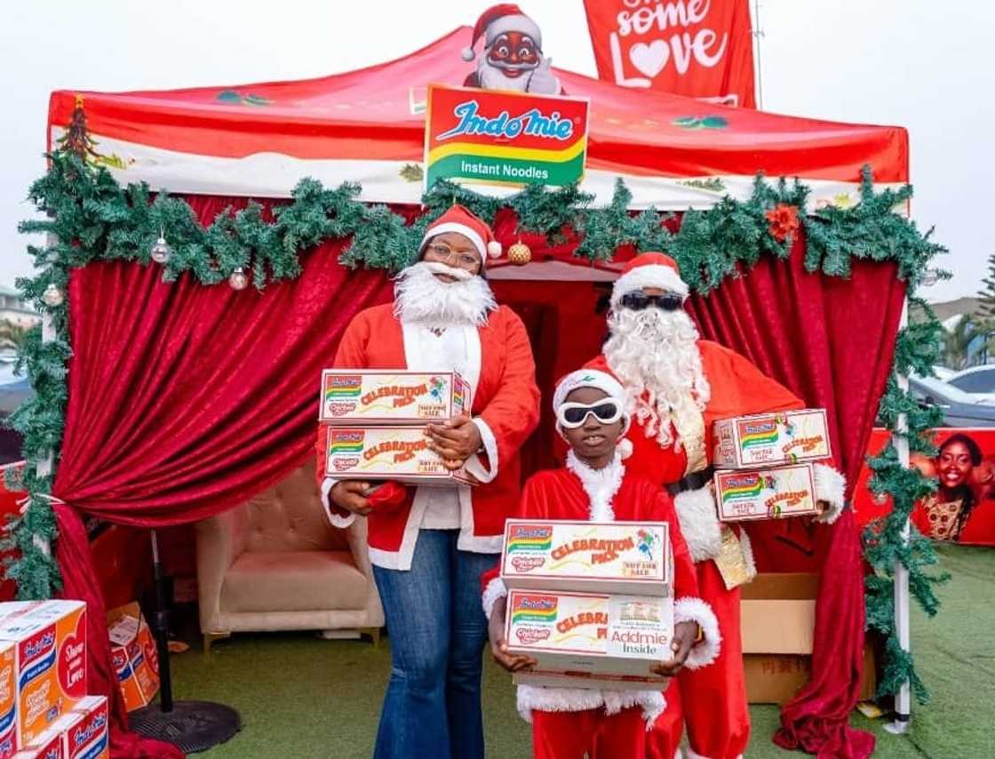 Families enjoy a 10-day festive season experience under Indomie’s tallest Christmas tree