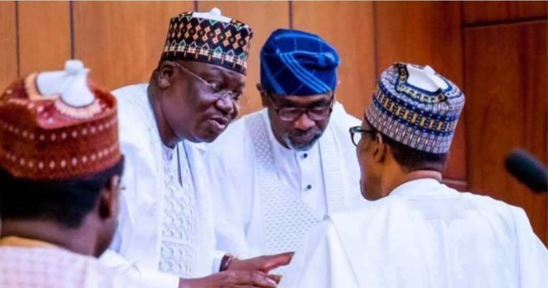 Shugaban majalisa da BUhari Shugaban majalisa da BUhari