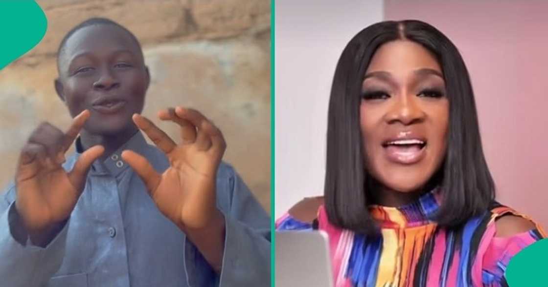Man reacts after getting an unexpected message from actress Mercy Johnson Okojie. Man reacts after getting an unexpected message from actress Mercy Johnson Okojie.