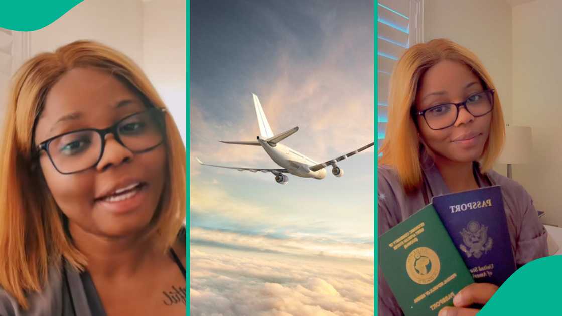 Lady set to return to Nigeria from USA. Lady set to return to Nigeria from USA.