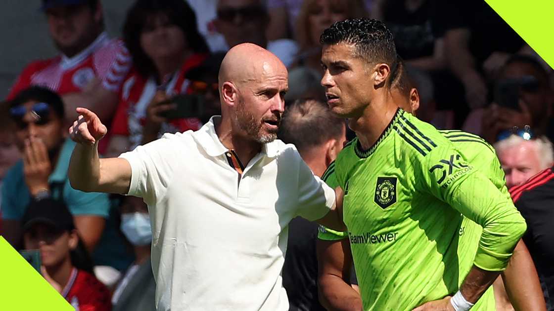 Cristiano Ronaldo has played in Saudi Arabia since his feud with Manchester United boss Erik ten Hag