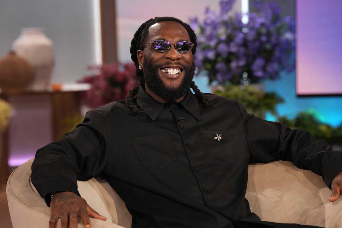 Burna Boy appears on "The Jennifer Hudson Show" airing in Burbank, California