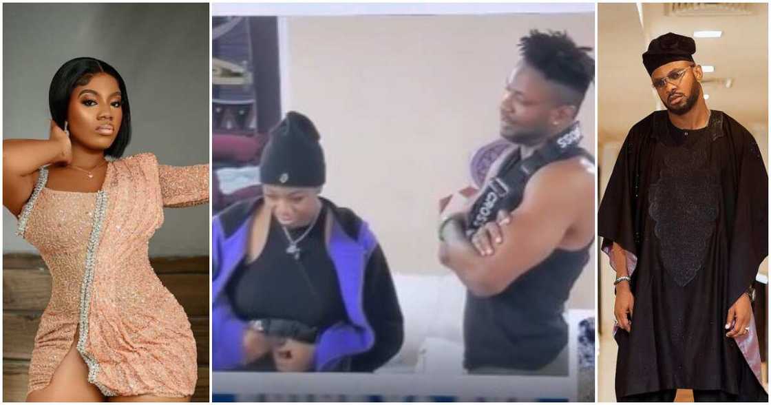 Angel, Cross, BBNaija reunion Angel, Cross, BBNaija reunion