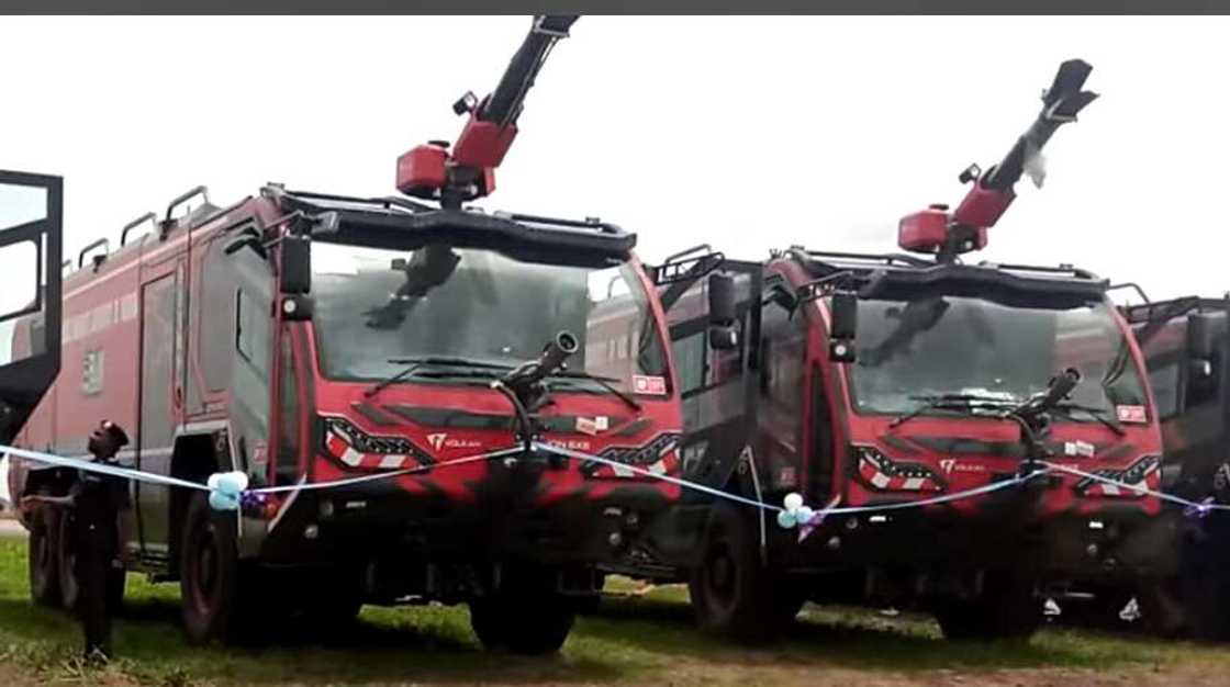 Fire fighting trucks