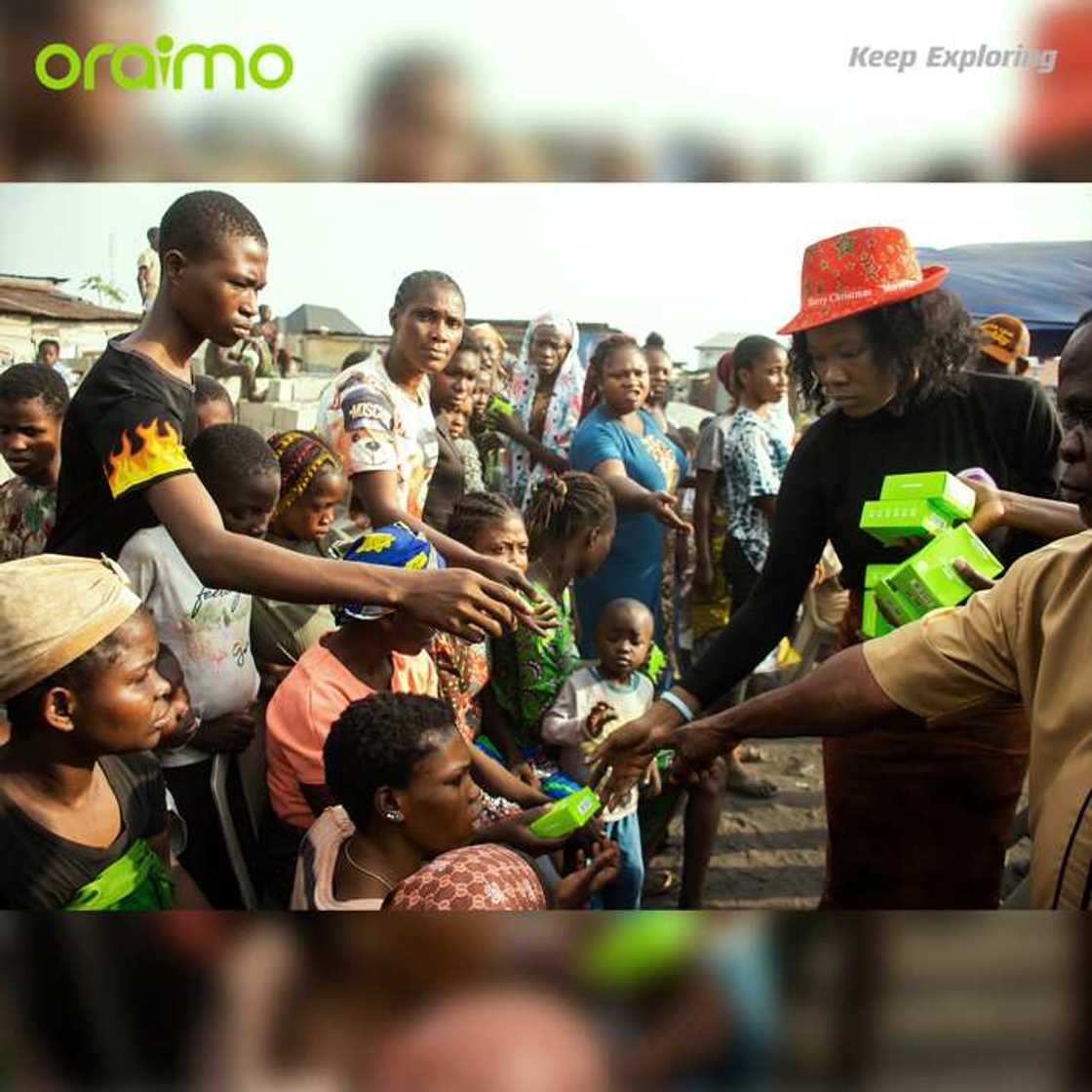 oraimo Supports Blessing Omolafe Foundation’s Christmas Outreach as a Part of its CSR Effort