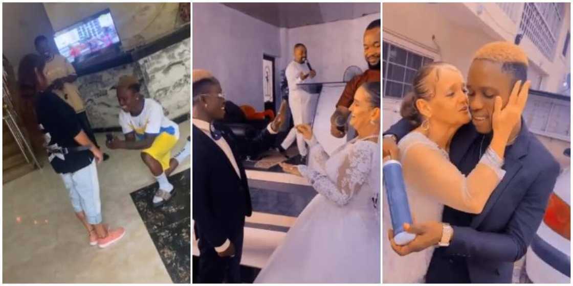 26-year-old Nigerian man who tied the knot with 54-year-old Oyinbo lady 26-year-old Nigerian man who tied the knot with 54-year-old Oyinbo lady