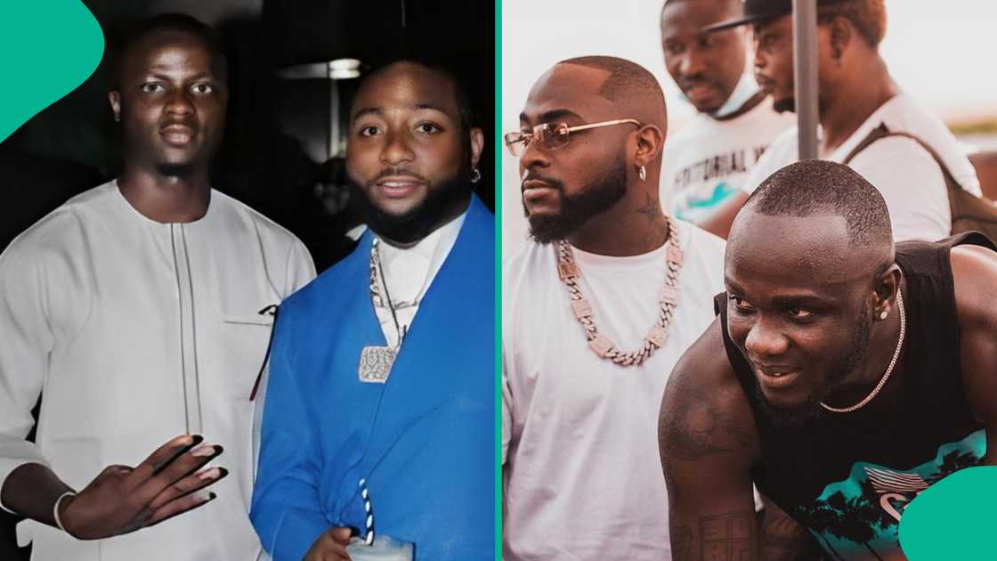 Abdul celebrate Davido on his 32nd birthday. Abdul celebrate Davido on his 32nd birthday.