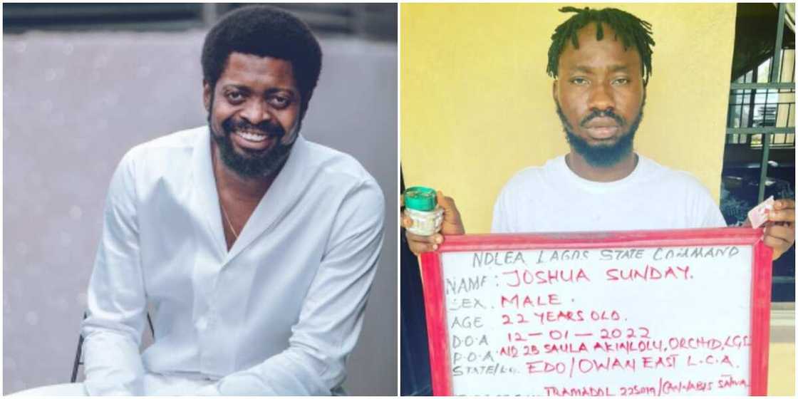 Basketmouth reacts to De General's arrest