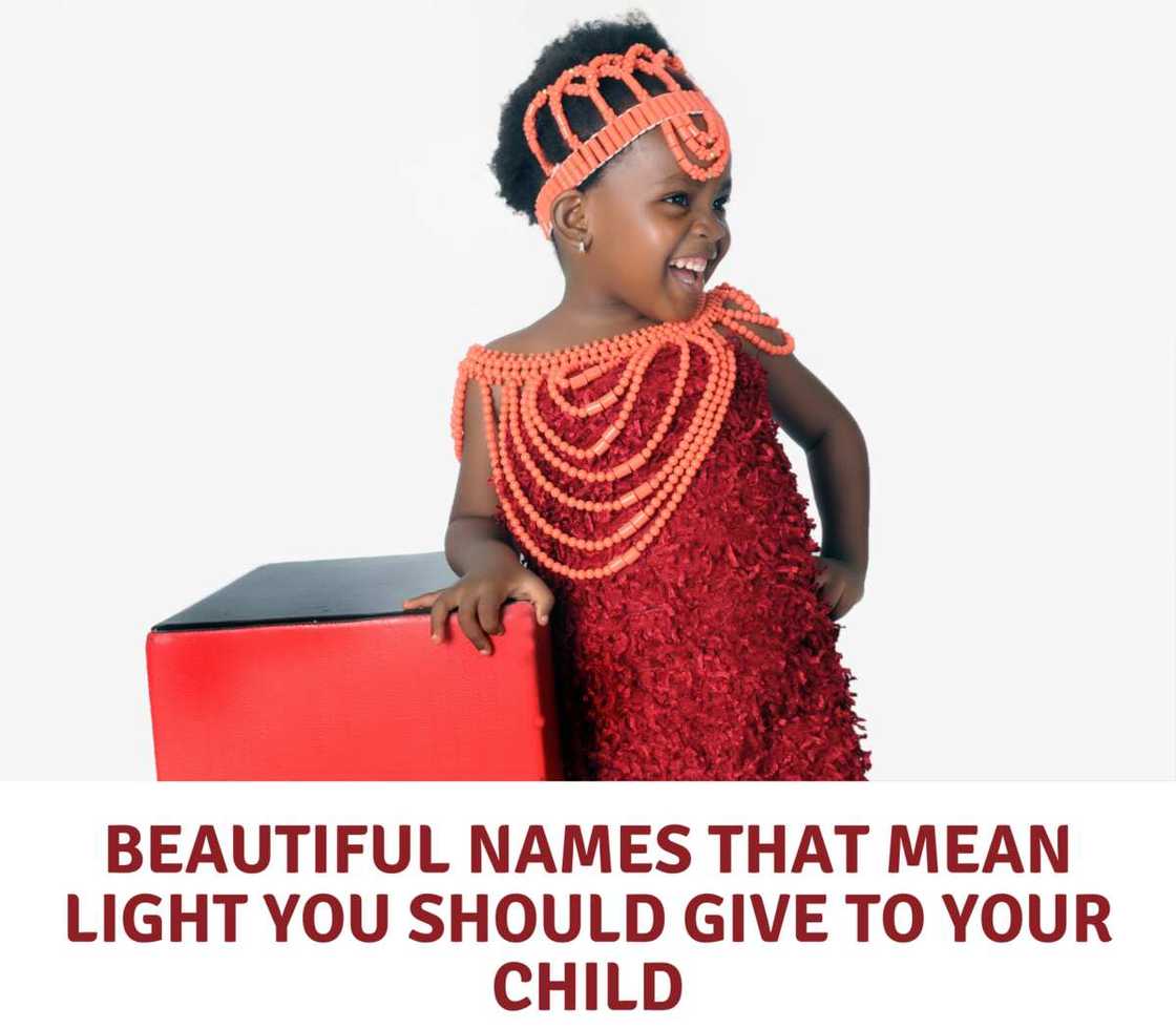 Names that mean light Names that mean light