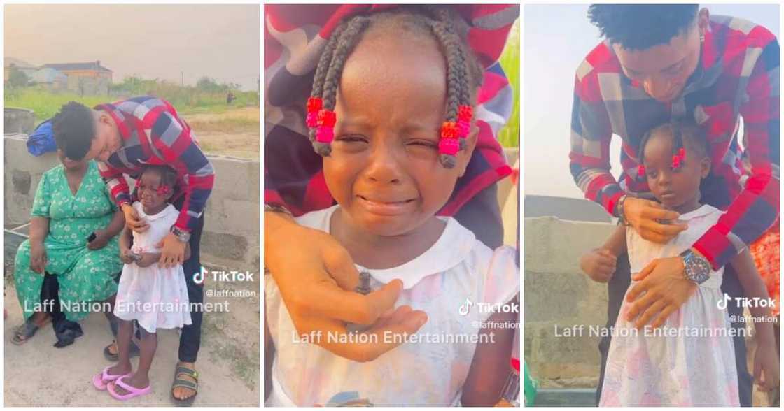 Faith the crier, Faith likes to cry, little Nigerian girl cries for no reason Faith the crier, Faith likes to cry, little Nigerian girl cries for no reason