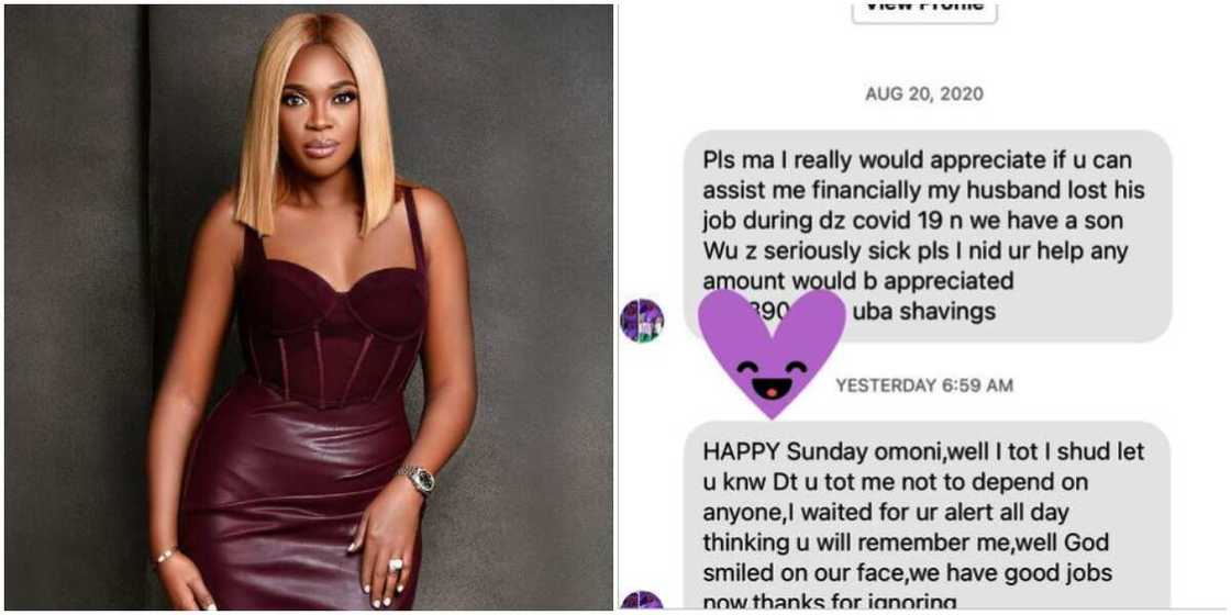 Omoni Oboli replies entitled fan. Omoni Oboli replies entitled fan.
