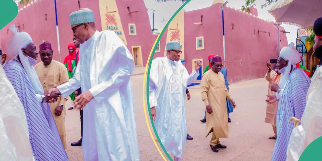Hunger protesters didn't touch Buhari house, Emir’s palace Hunger protesters didn't touch Buhari house, Emir’s palace