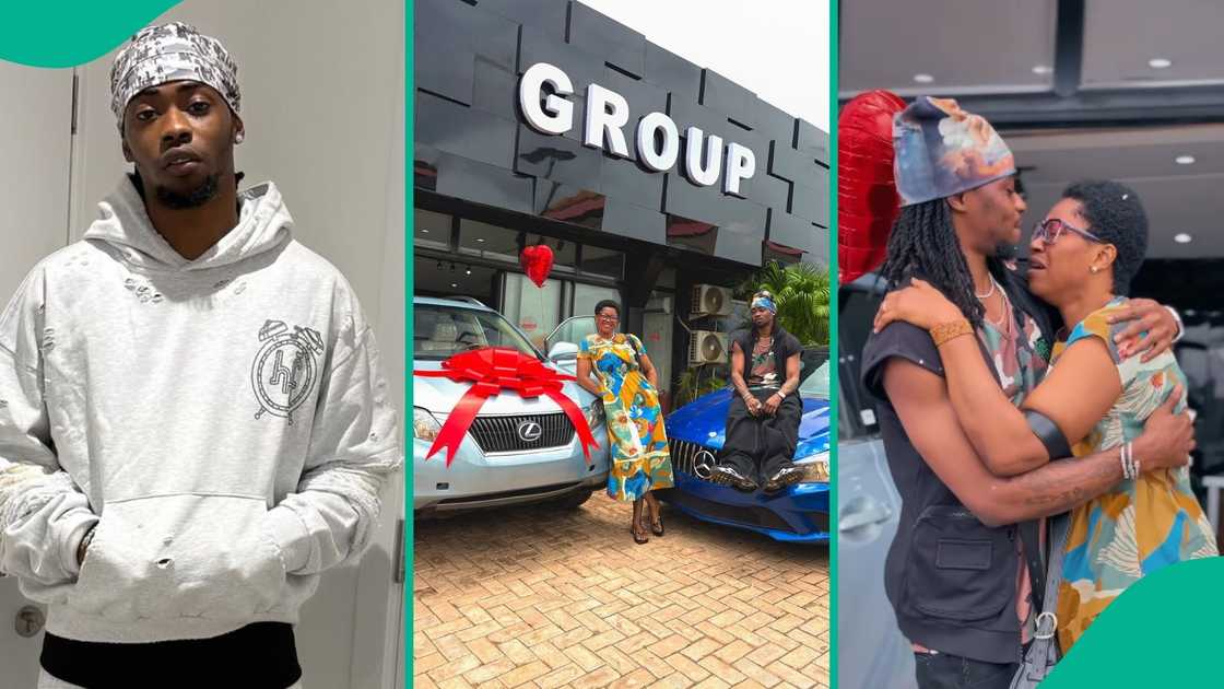 Jeriq buys car mother Jeriq buys car mother