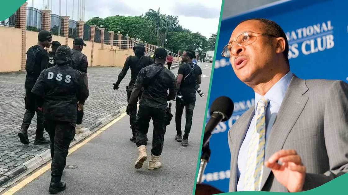Shadow govt: Utomi reacts as DSS drags him to court, gives reason Shadow govt: Utomi reacts as DSS drags him to court, gives reason