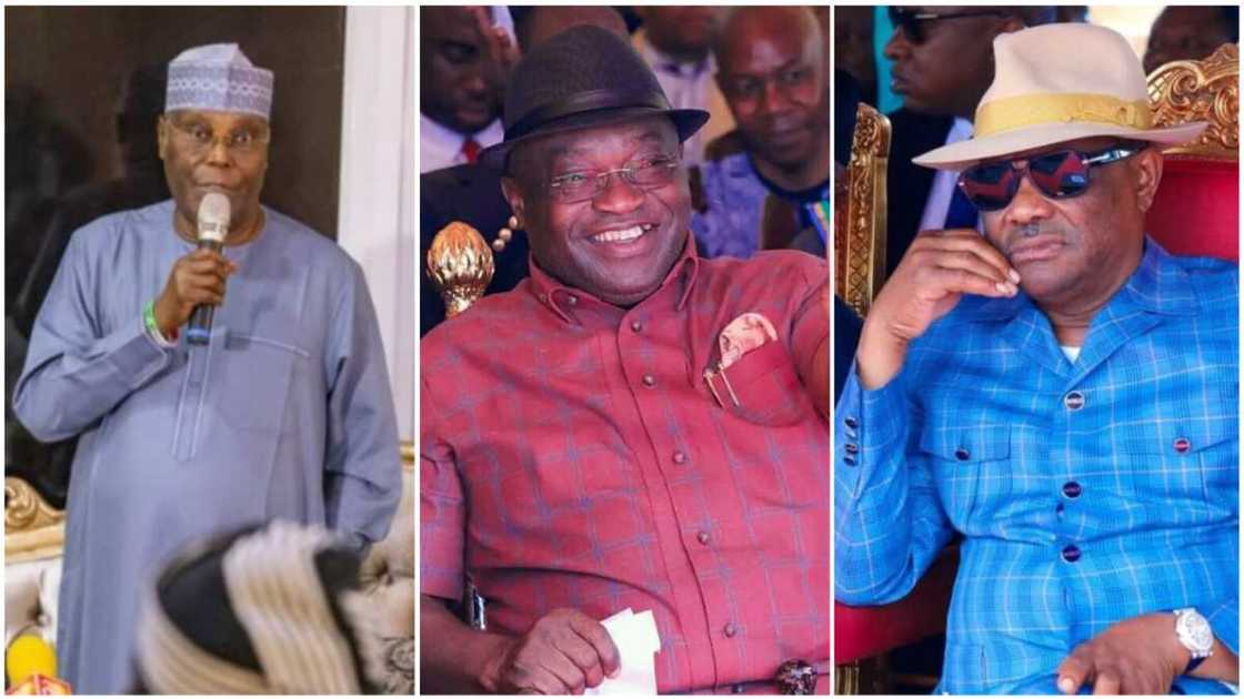 Okezie Ikpeazu/Atiku Abubakar/Nyesom Wike/PDP/Southeast/2023 elections Okezie Ikpeazu/Atiku Abubakar/Nyesom Wike/PDP/Southeast/2023 elections