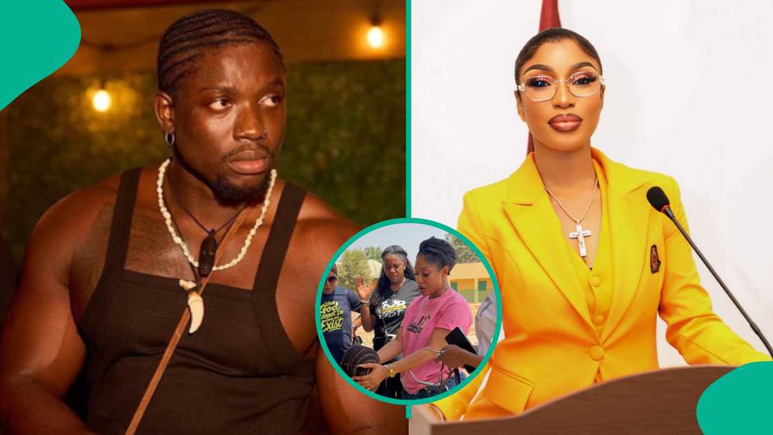 VeryDarkMan tackles Tonto Dikeh over deliverance session at a school.