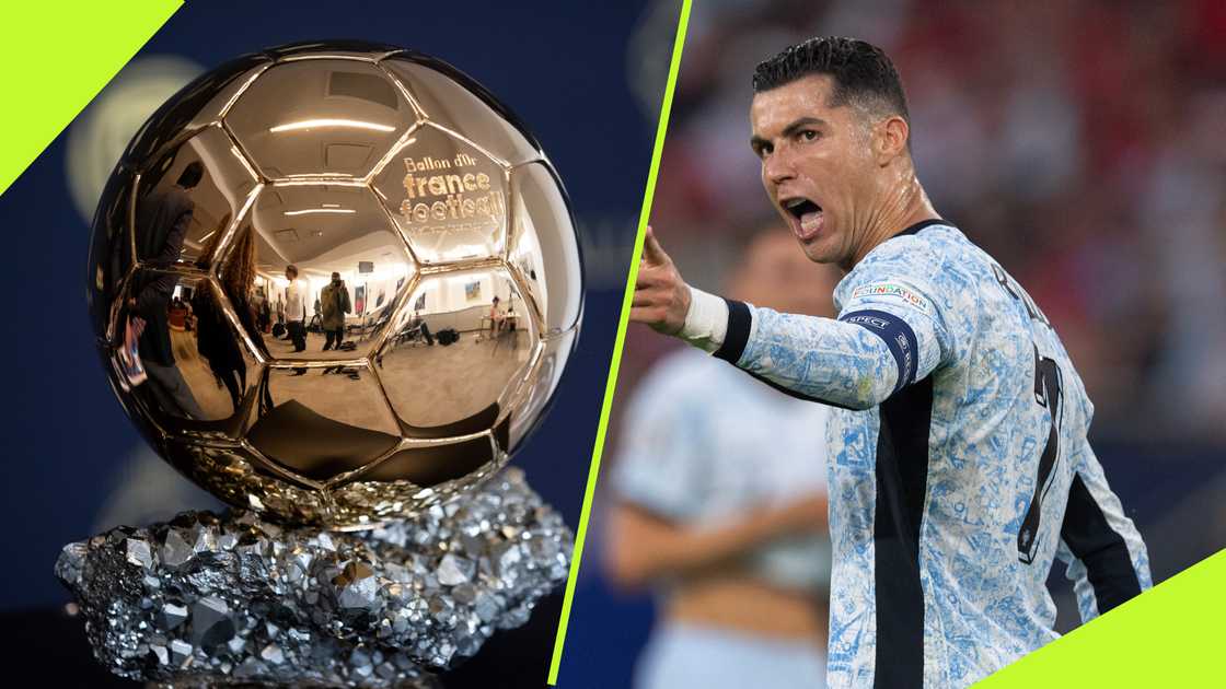 France Football has claimed Cristiano Ronaldo is ‘upset’ with the Ballon d'Or Awards. Photos by Franck Fife and Visionhaus. France Football has claimed Cristiano Ronaldo is ‘upset’ with the Ballon d'Or Awards. Photos by Franck Fife and Visionhaus.