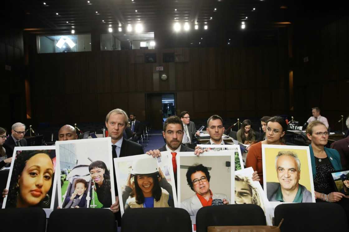 Some household members of victims of the Boeing 737 MAX crashes slammed a projected accord betwixt Boeing and the Department of Justice Some household members of victims of the Boeing 737 MAX crashes slammed a projected accord betwixt Boeing and the Department of Justice