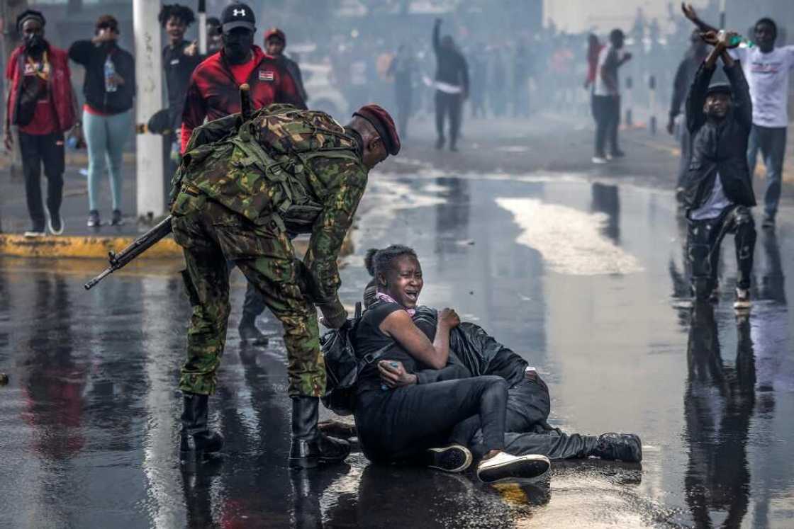 At least two people have died and dozens of others wounded, rights campaigners say At least two people have died and dozens of others wounded, rights campaigners say