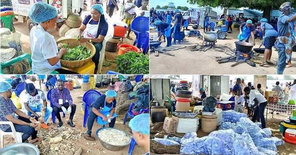 Nigerian man shares photos from IDP camp in Benue state Nigerian man shares photos from IDP camp in Benue state