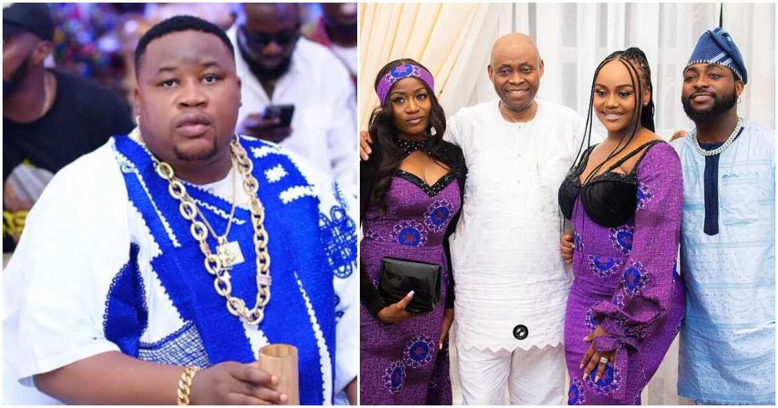 Cubana Chiefpriest confirms Davido and Chioma's marriage.