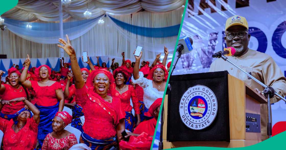 Gwamnan Delta da zawarawa. Gwamnan Delta da zawarawa.